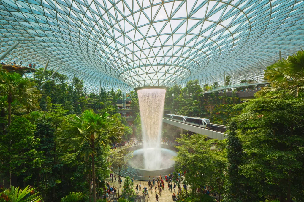 Jewel Changi — an irrigation construction project